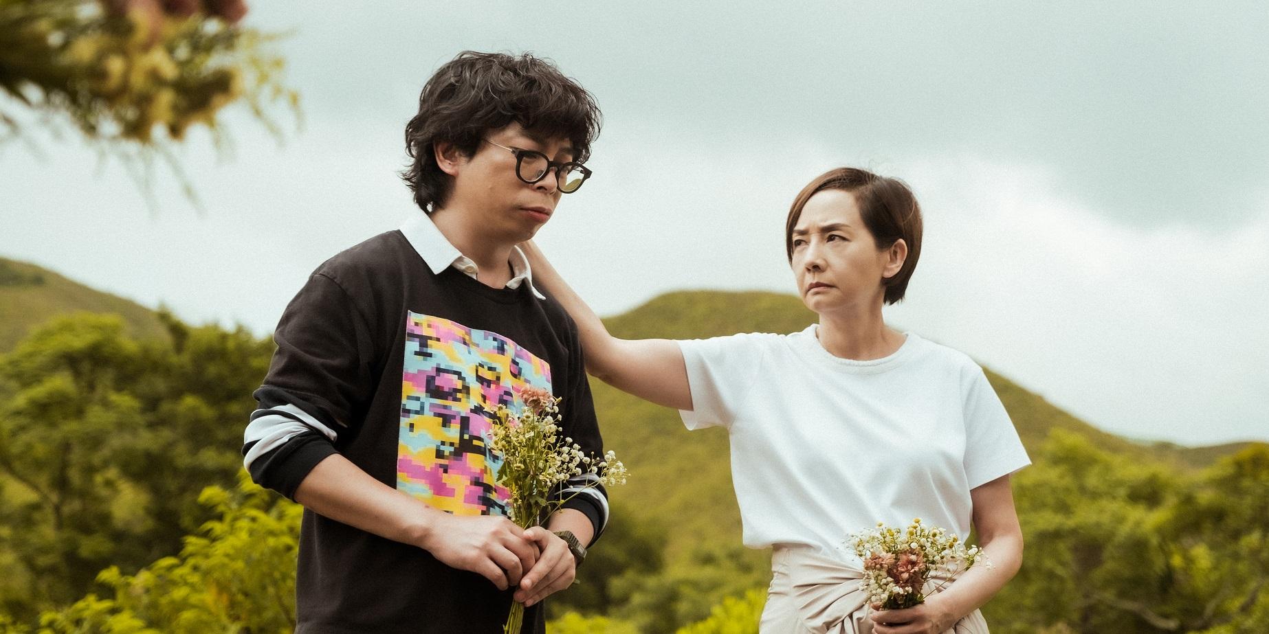 楊偉倫在《死屍死時四十四》和《正義迴廊》都是演高智慧宅男,卻能呈現截然不同的面貌。