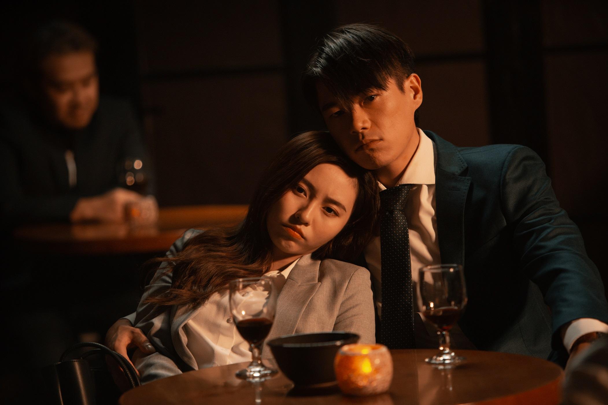 Ivy So演的⽅圓與柯煒林演的Oscar感情亮紅燈。(《和解在後》劇照)