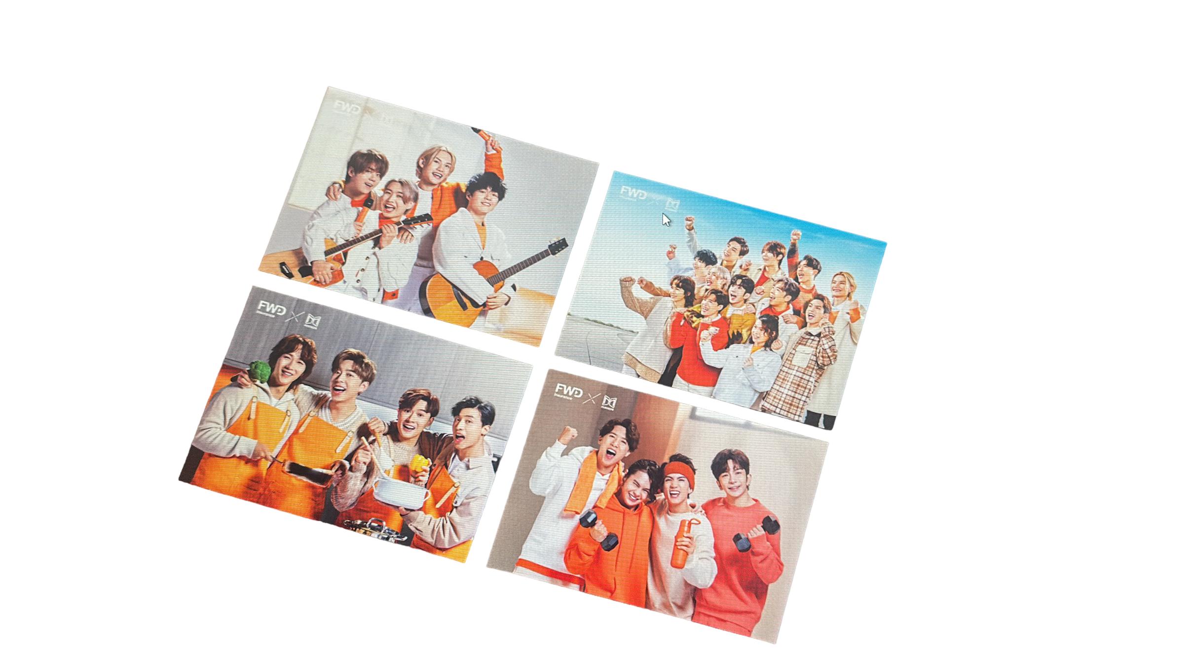 無論是現有FWD MAX會員,抑或新登記會員,只需於FWD MAX輸入富衛理財顧問編號,即可獲FWD x MIRROR「應援您健康」明信片一份。