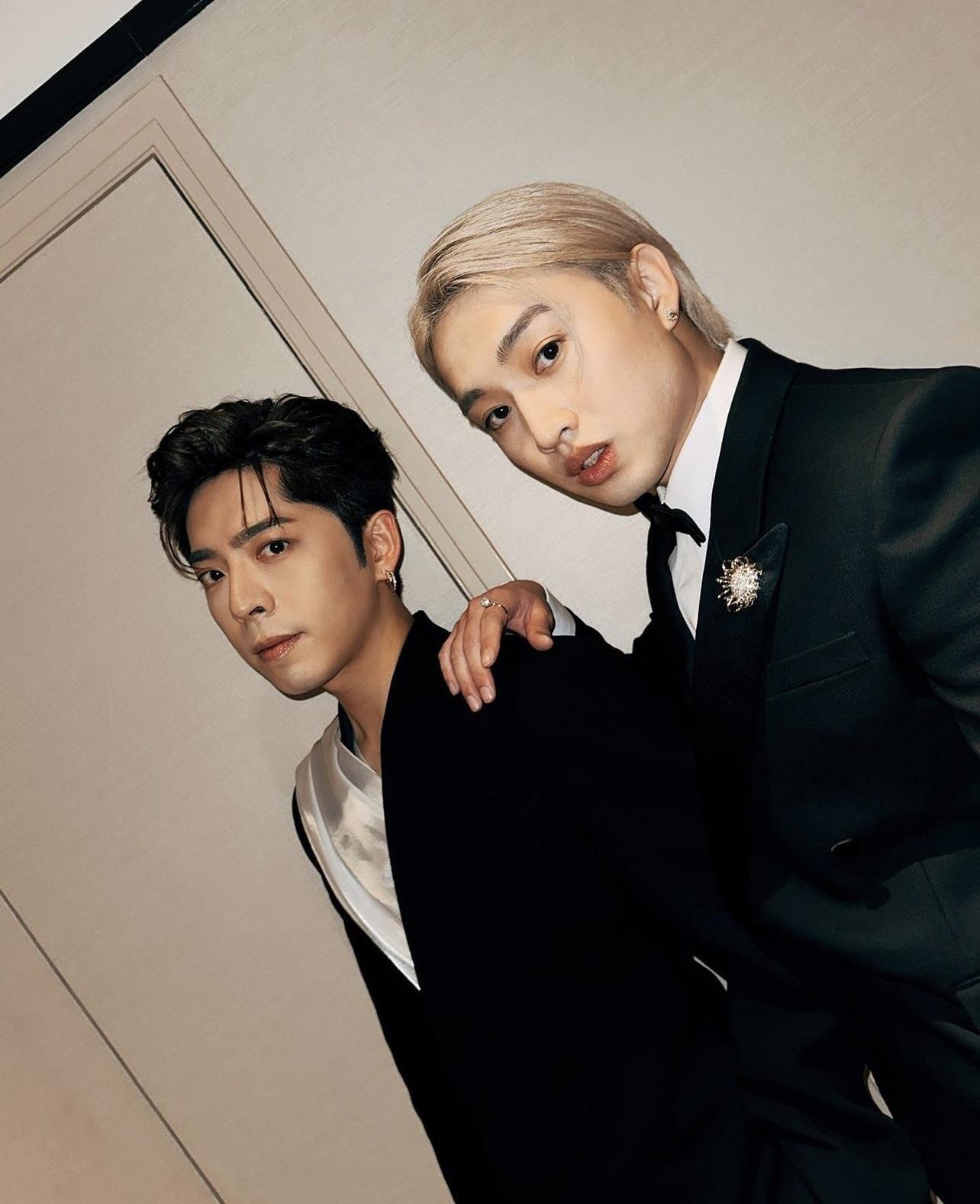 Jerdan合體出席金像獎頒獎禮。(IG@Edan)