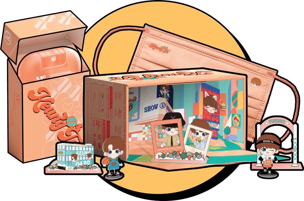 Keung Show Hong Kong Fan Club x MaskOn._ 聯乘限量版套裝 $250