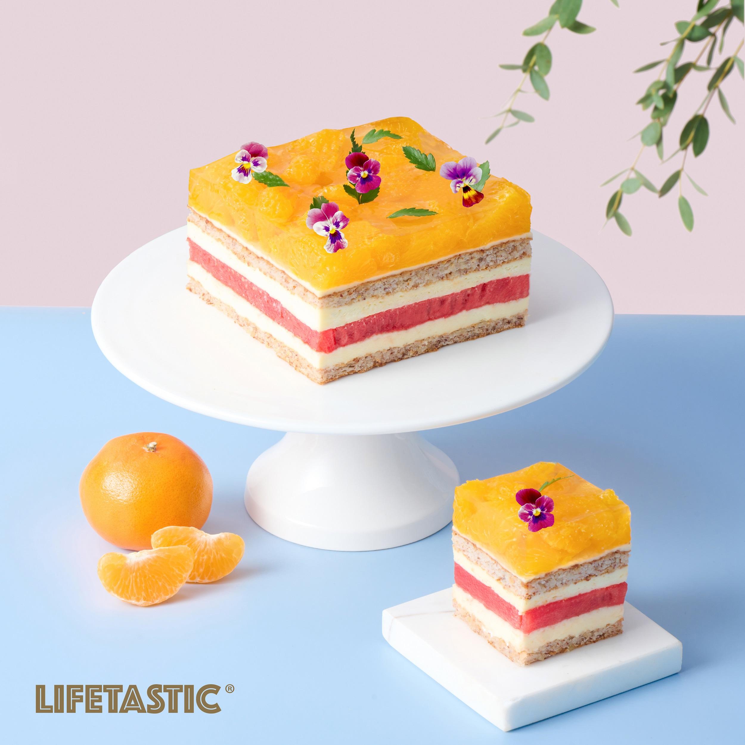 蛋糕情報│LIFETASTIC減甜蛋糕蜜柑西瓜LIGHT
