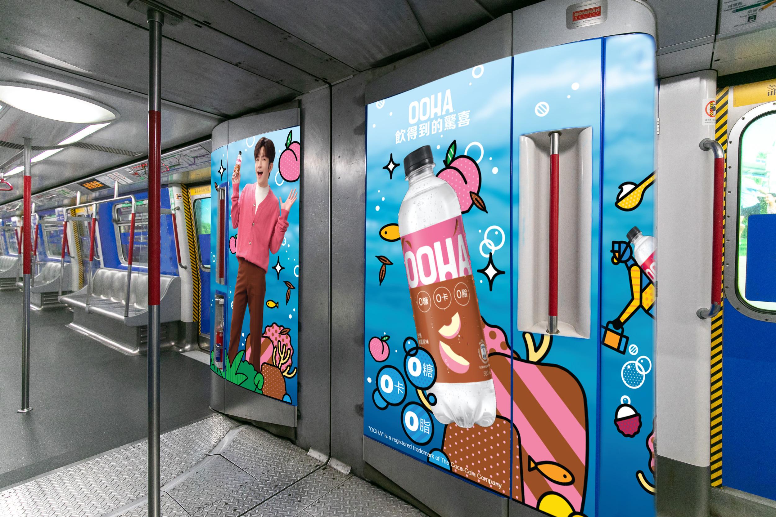 OOHA®主題港鐵列車