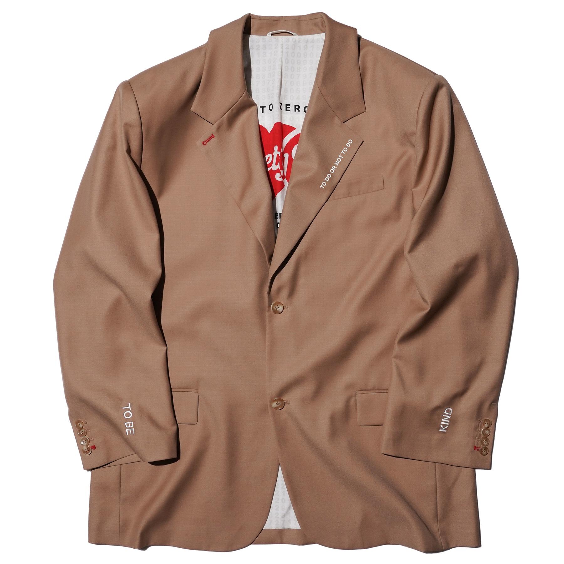 姜濤《TO ZERO》|“NINETY NINE THINGS TO DO IN LIFE” 刺繡西裝外套