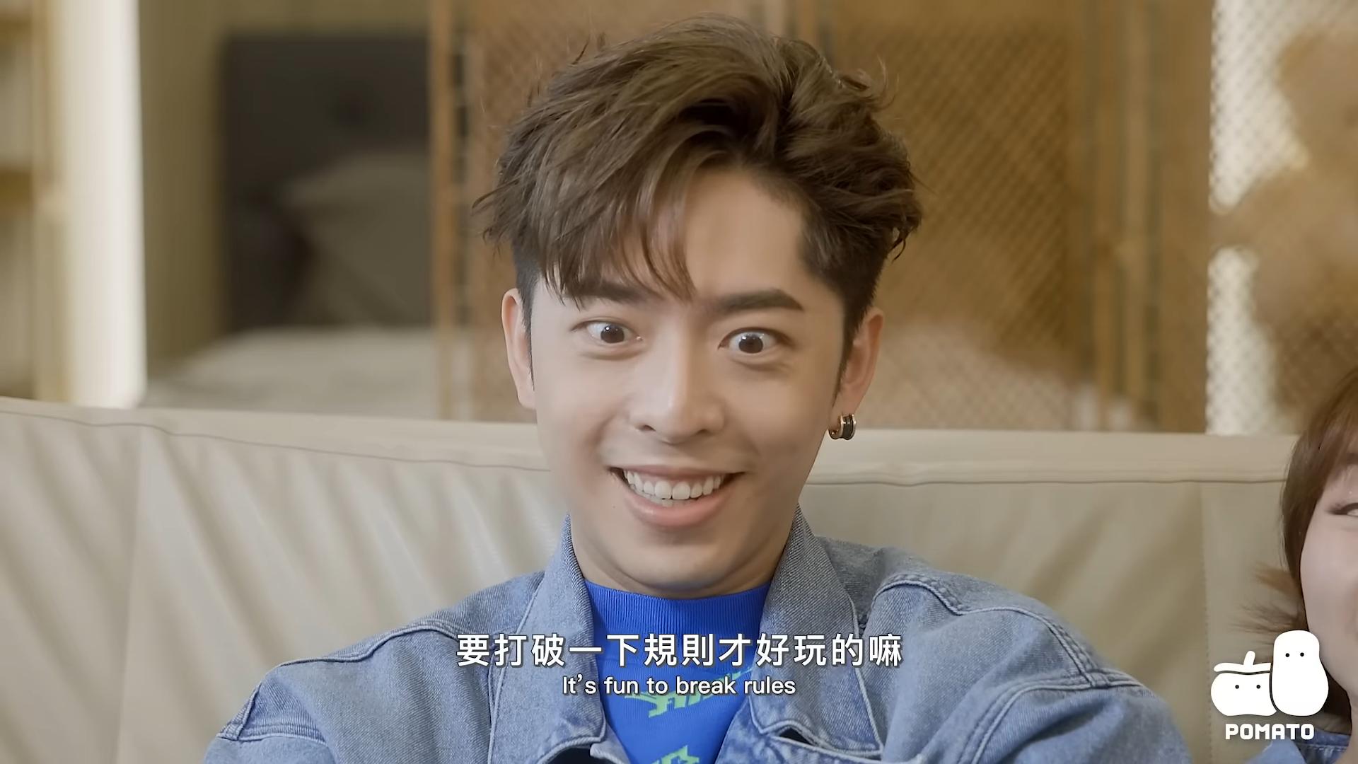 Edan在節目中大搞破壞。