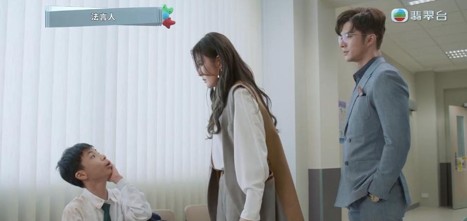 趙璧渝在《法言人》演過氣女星兼單親媽媽。