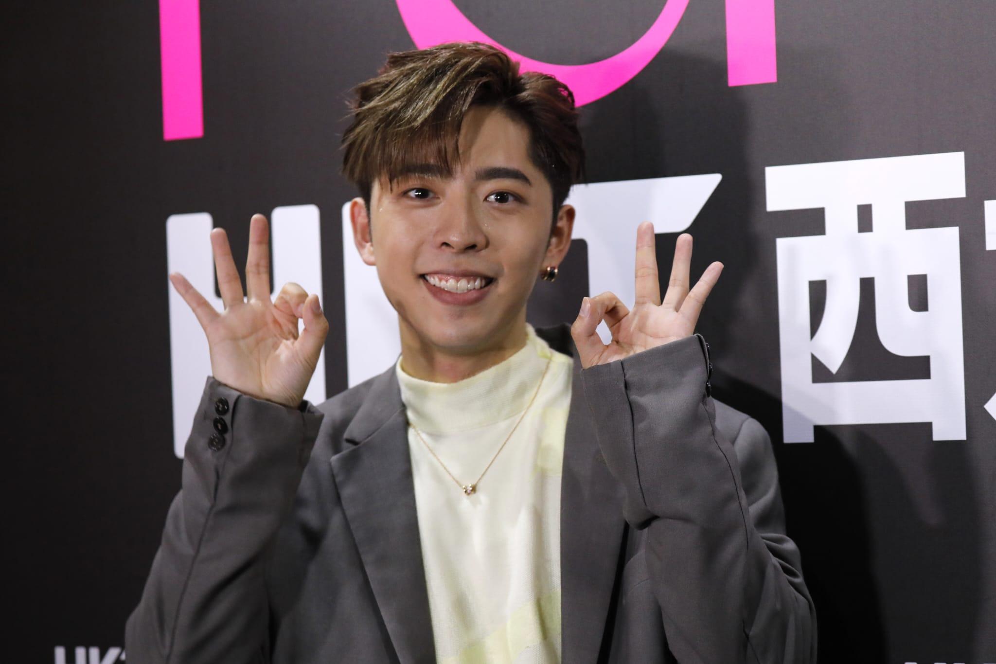 Edan笑言,Carry唔到有型look。(林俊源攝)