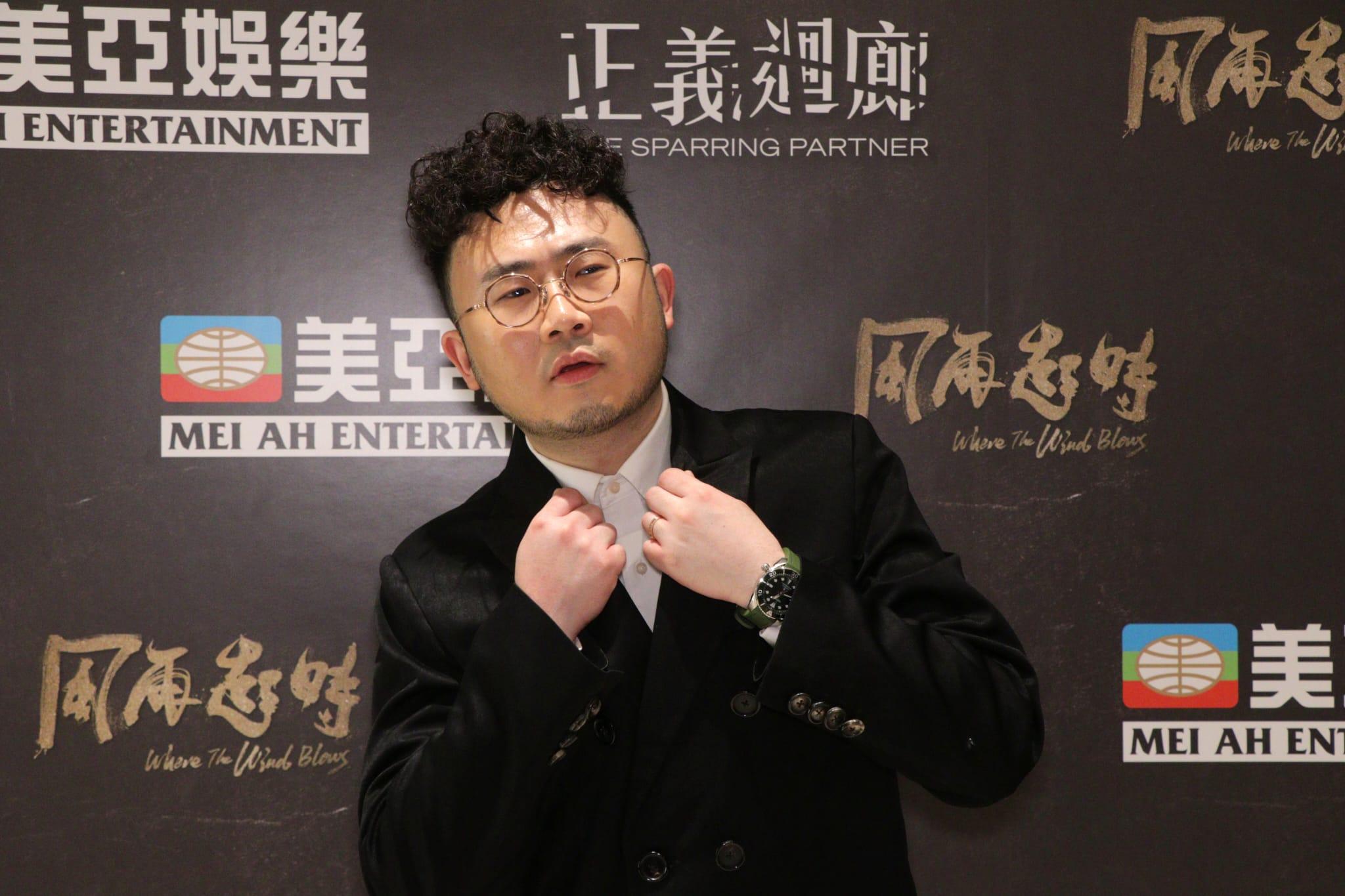 麥東認為最重要是電影圈蓬勃,大家更多工作。(林俊源攝)