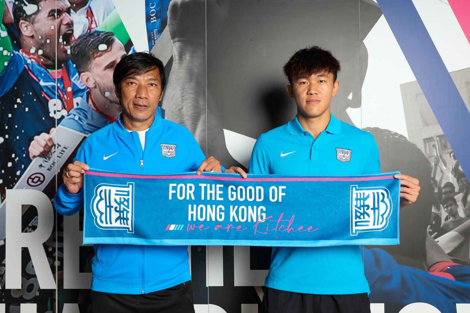 陳俊樂簽約至2025年,他將會穿起16號球衣。(公關圖片)