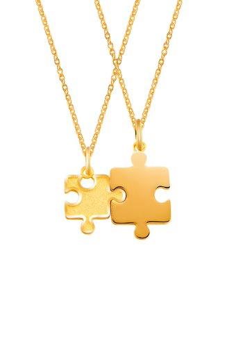 景福珠寶PUZZLE 999.9足金系列吊墜;售價約$1,666-2,674。