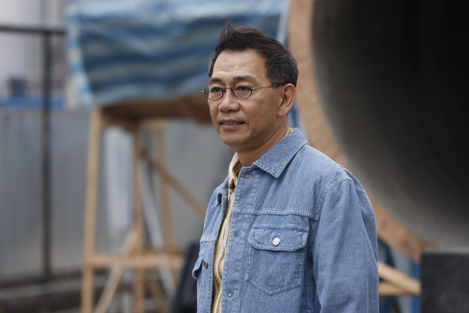 《盜月者》開鏡儀式。 (蘇文傑攝)