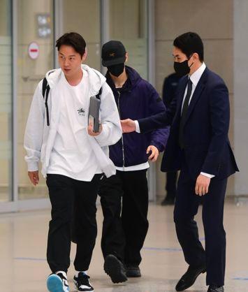 車銀優得悉文彬逝世後立即趕返南韓。