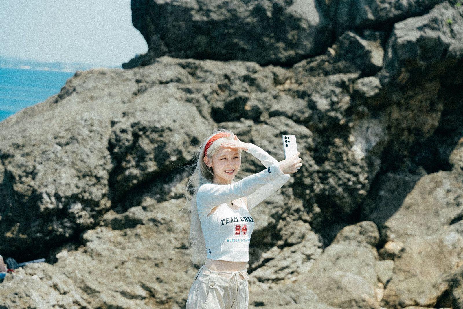 Nancy Kwai赴沖繩拍攝自己首個個人MV。