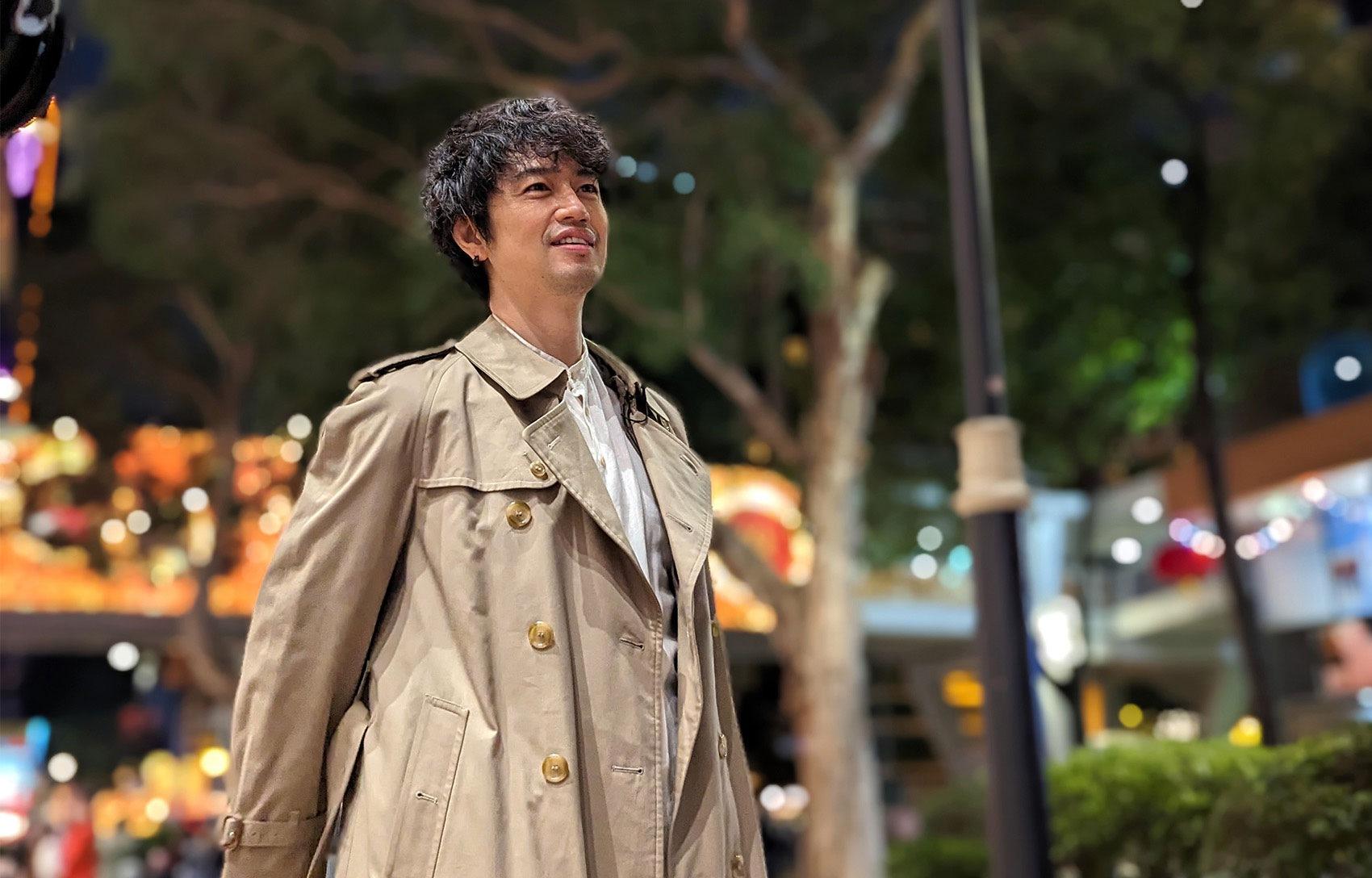 齋藤工為節目《Another Sky》到了港九各地取景。