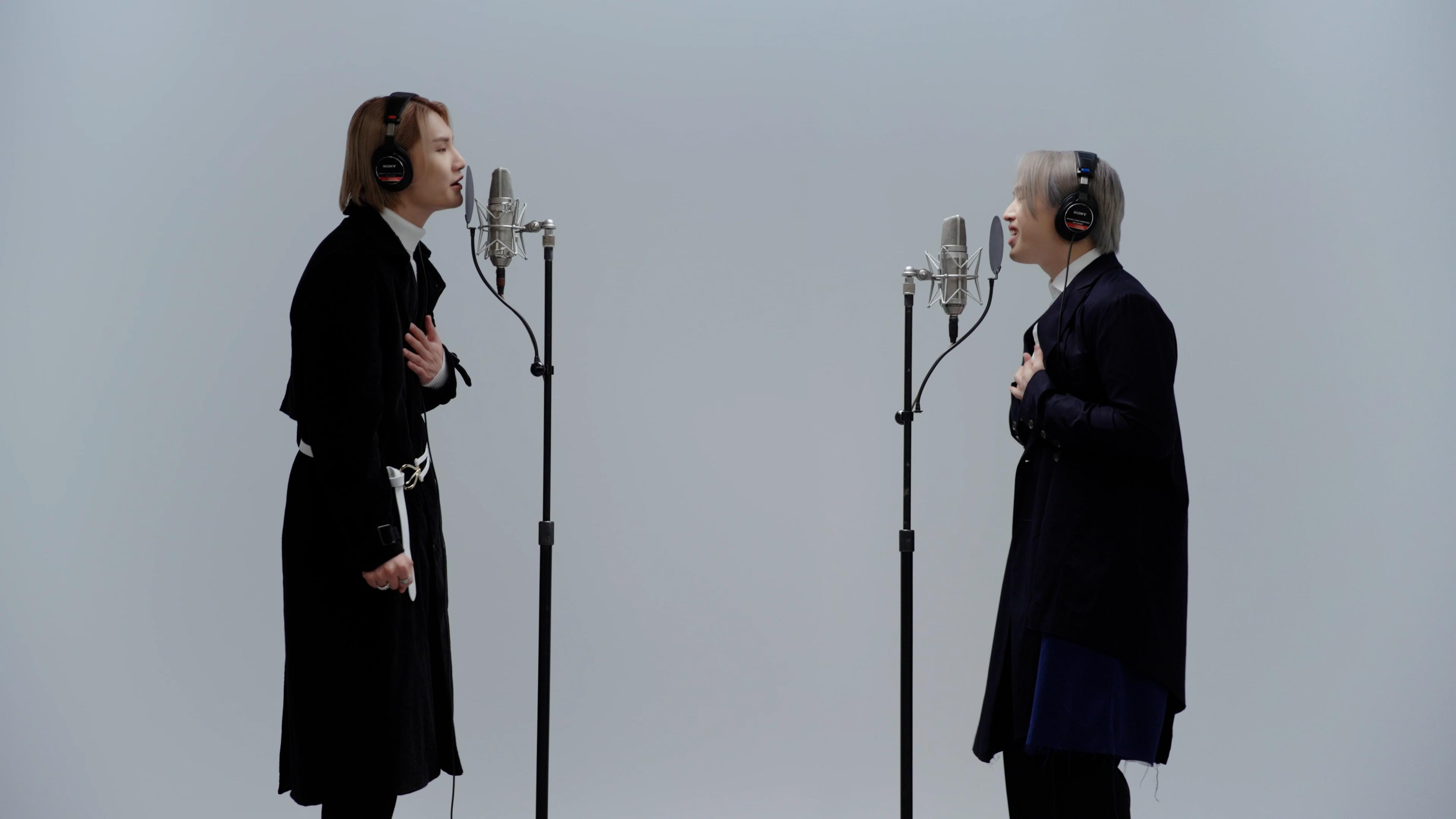 Jer和Jeremy 在正式錄唱前一晚,練習至凌晨近兩點。