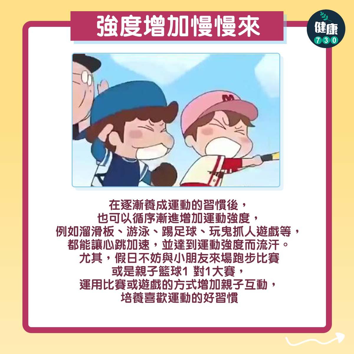 強度增加慢慢來