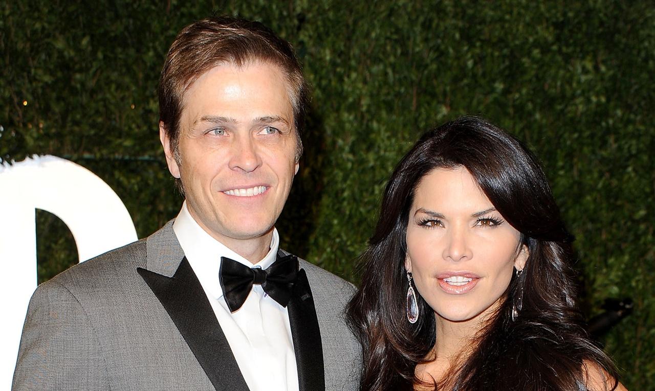 Lauren Sanchez與前夫Patrick Whitesell。(資料圖片)