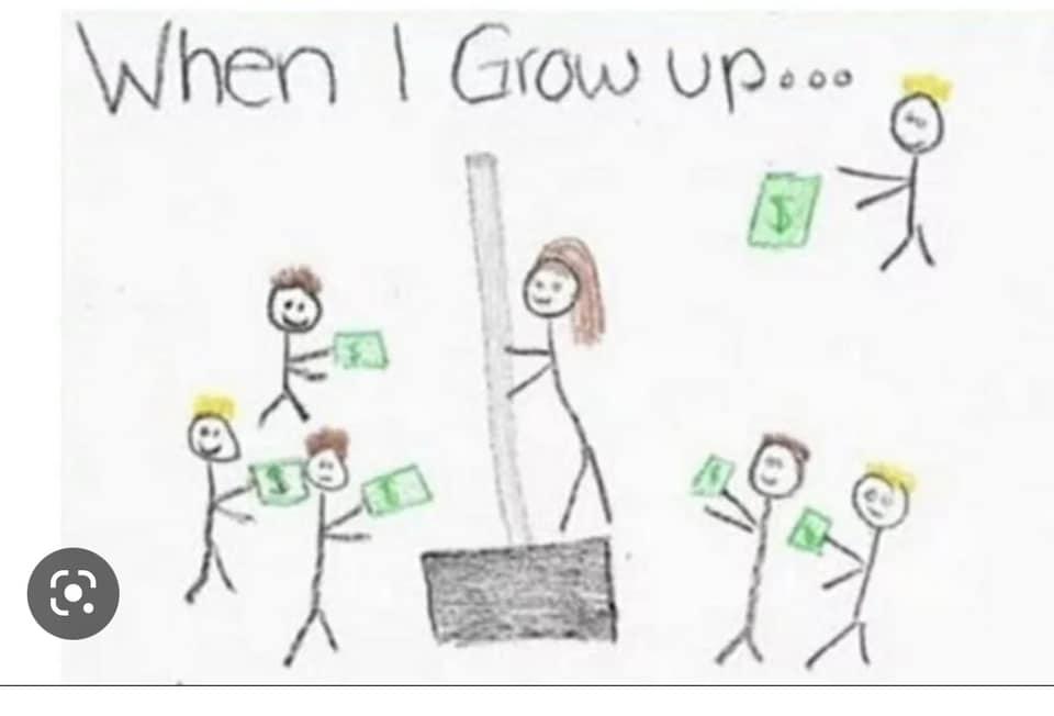 網民Nadia Risdana指,事件令我想起那鋼管舞,那女孩實際是在倉庫裡賣鐵鏟。(FB)