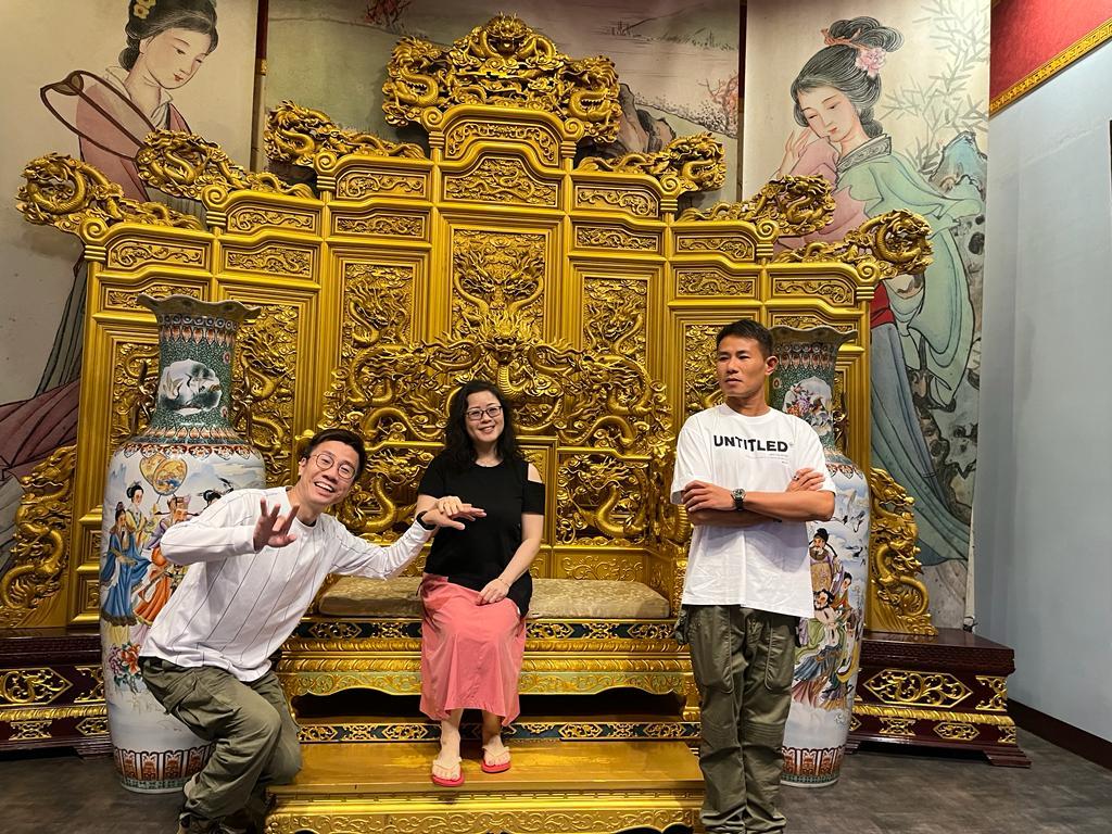 田豪祖3寶真身終能在台灣合體。