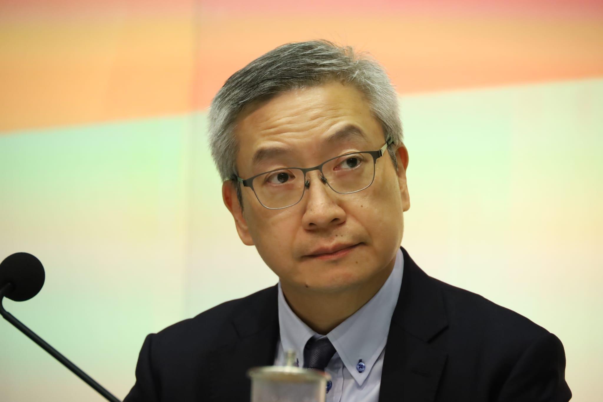 財經事務及庫務局首席助理秘書長(庫務)莊國民。(鍾式明攝)