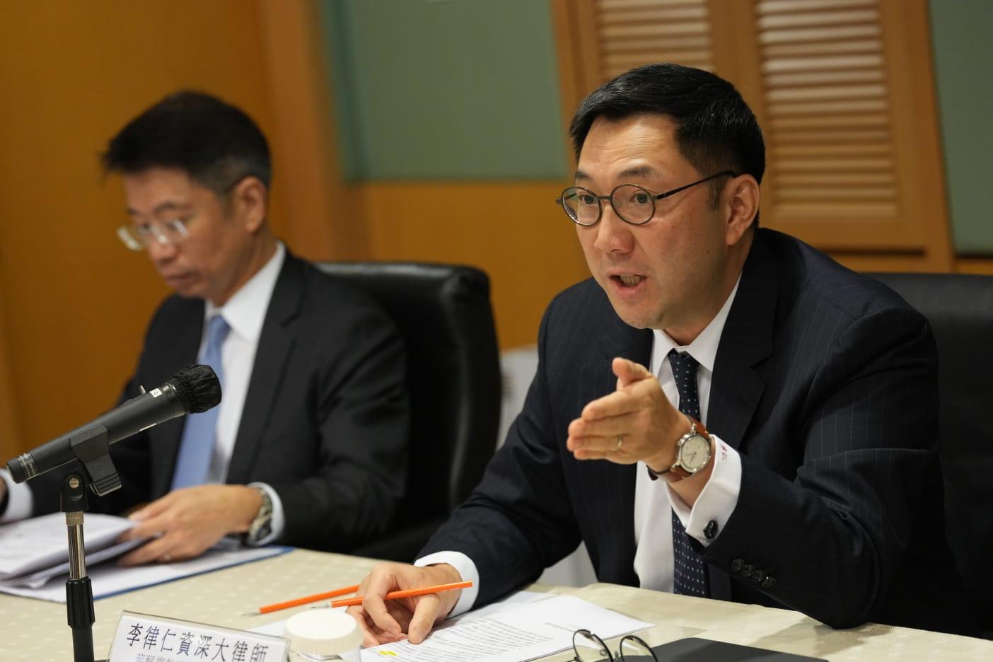 薪酬趨勢調查委員會今日公布薪酬趨勢調查結果。(陳奕釗攝)