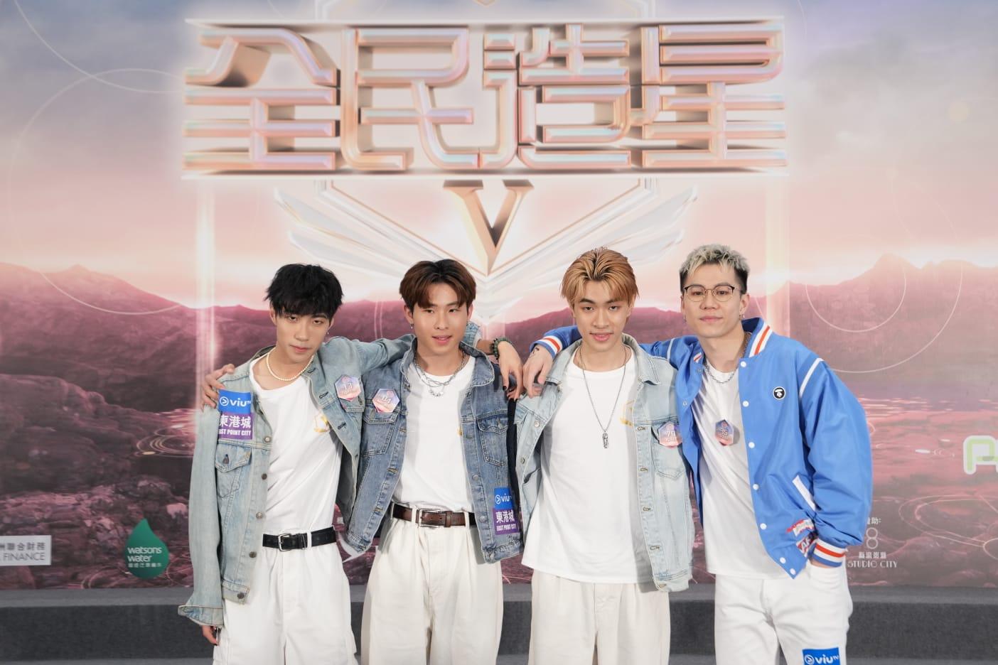 《全民造星V》參賽者今午現身將軍澳東港城。