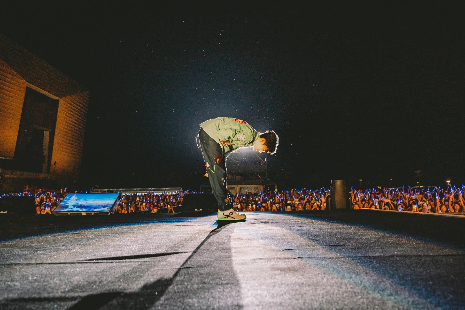 韋禮安感激香港歌迷的支持。