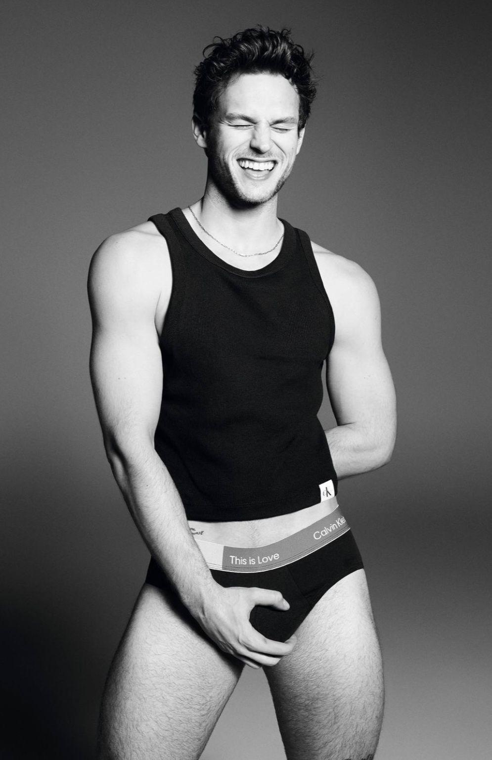 29歲美國男星布蘭登佛林成為Calvin Klein新任代言人。