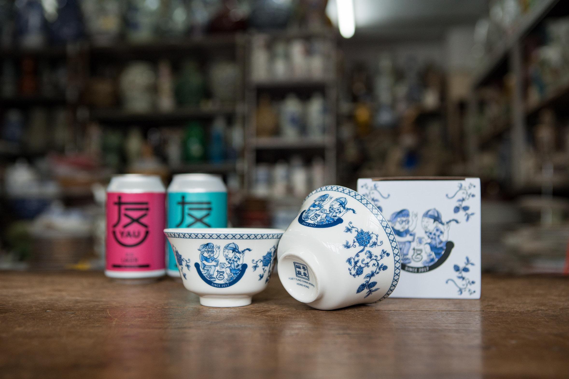 「友」手工啤酒x粵東磁廠 港人專屬「戰鬥碗」港彩啤酒杯