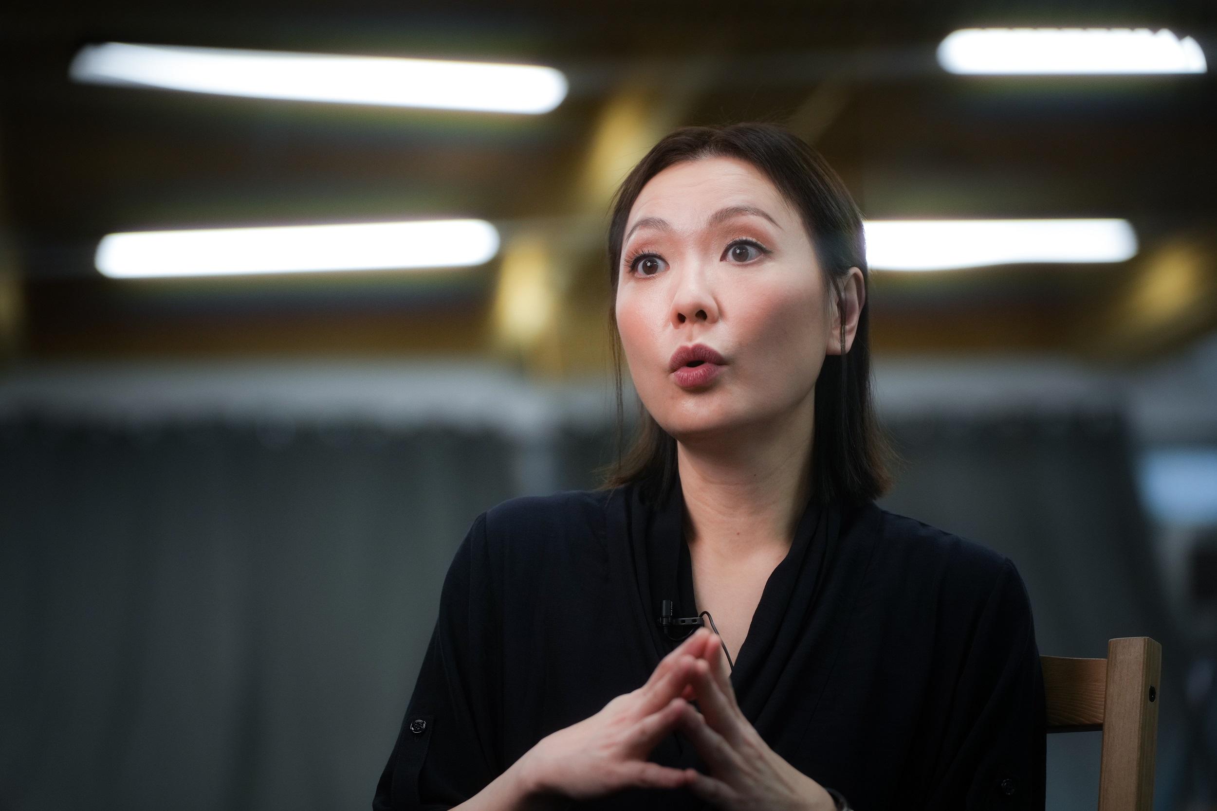 田蕊妮在《大離婚日-妻》可盡情發揮喜劇天份。(李睿哲攝)