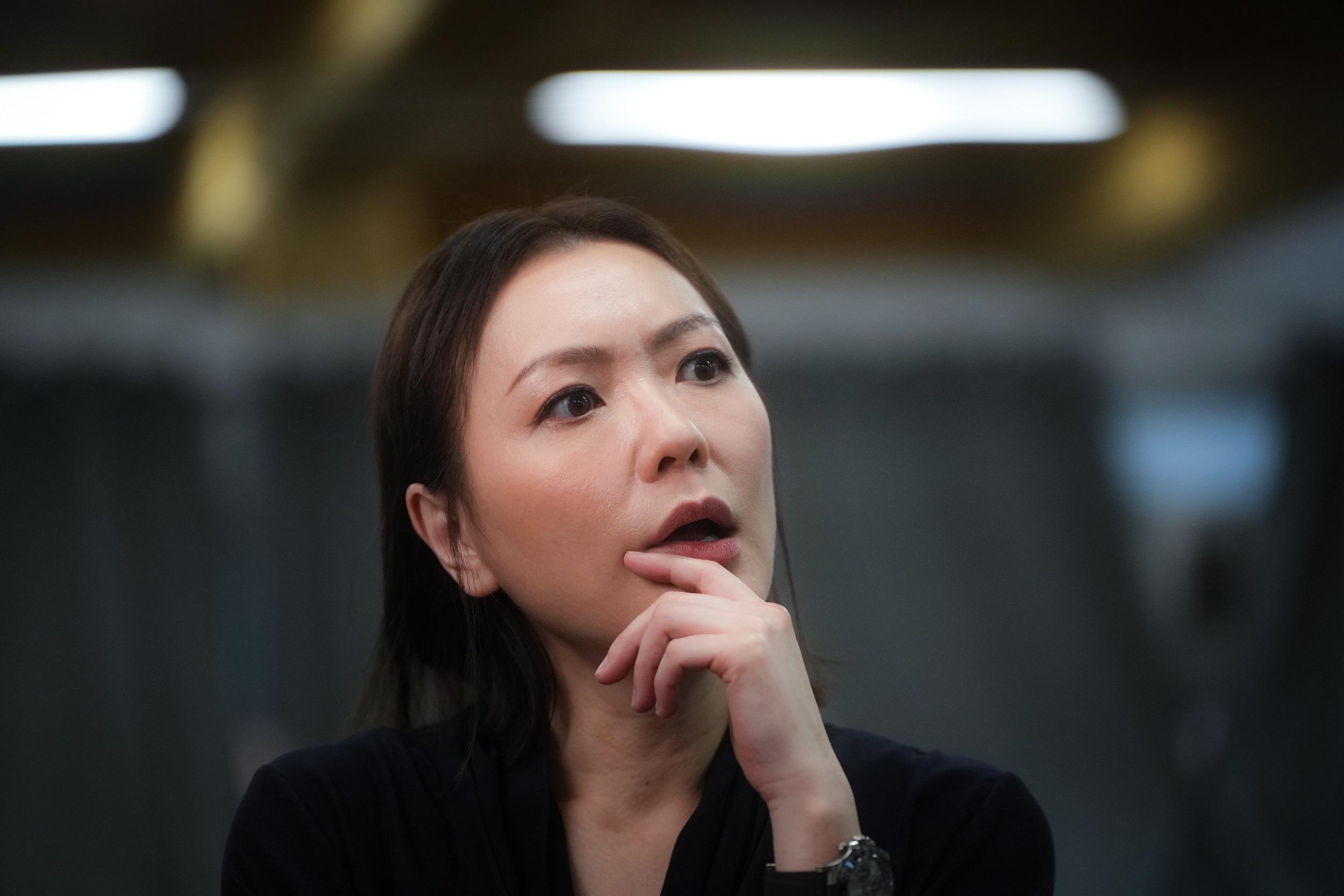 田蕊妮近年兼顧幕後監製工作,衝破自我框框。(李睿哲攝)