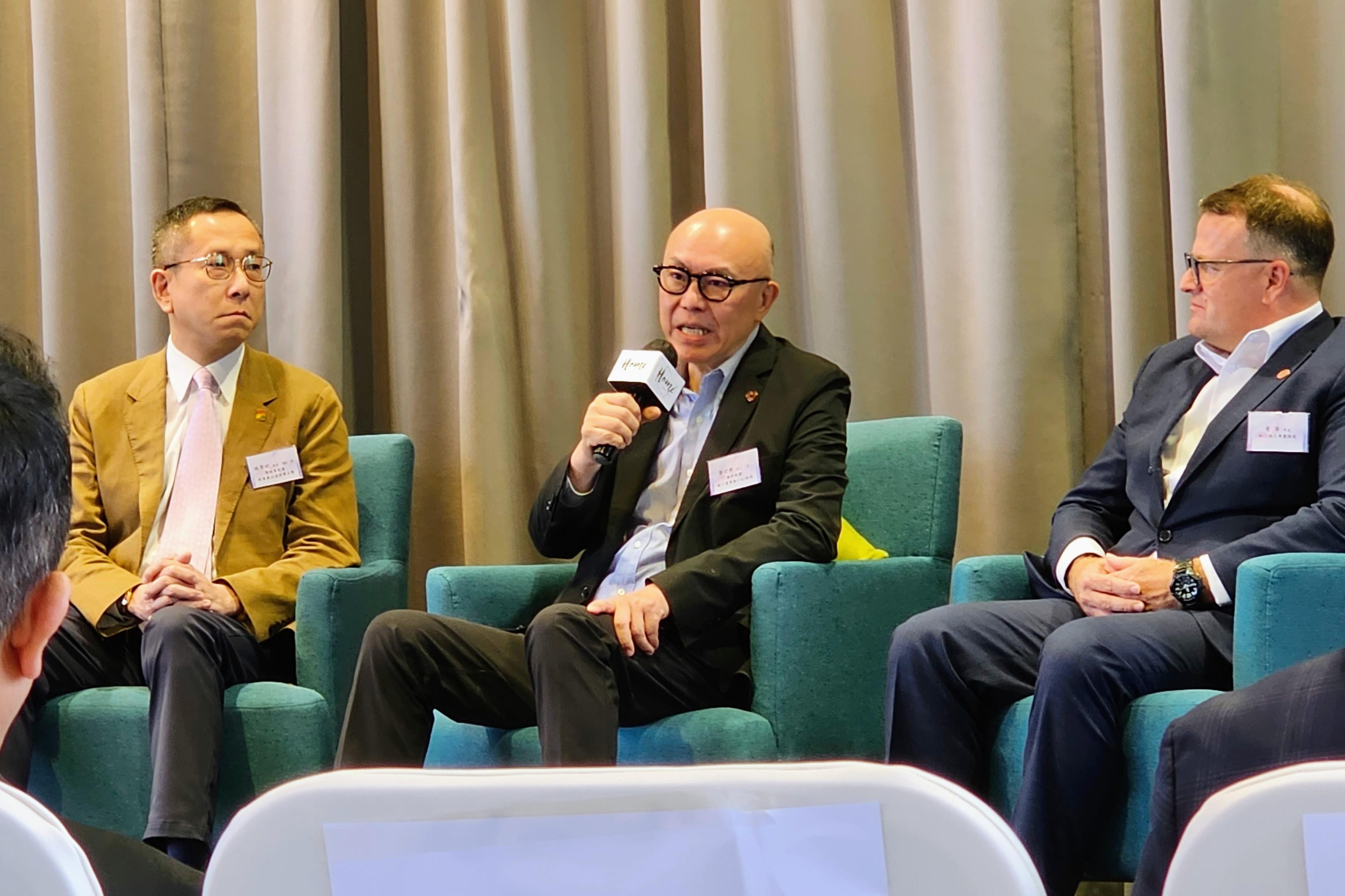 蔡宏興認同計劃切合集團一直以來為社會創造共享價值、平衡「人、繁榮、環境」發展的原則。