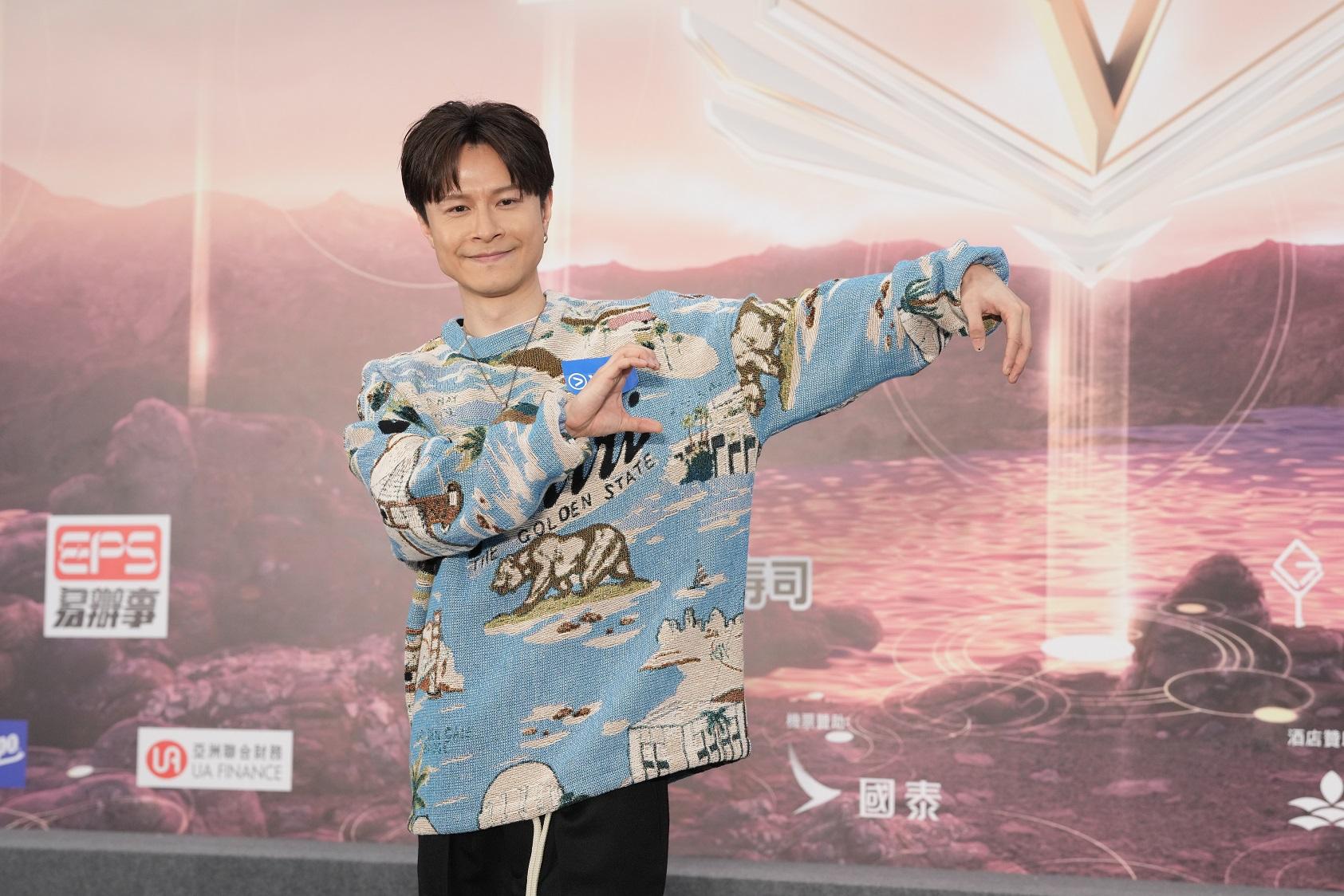 陳蕾因彩排肉體缺席,陳健安自言她靈魂同在。(陳奕釗攝)