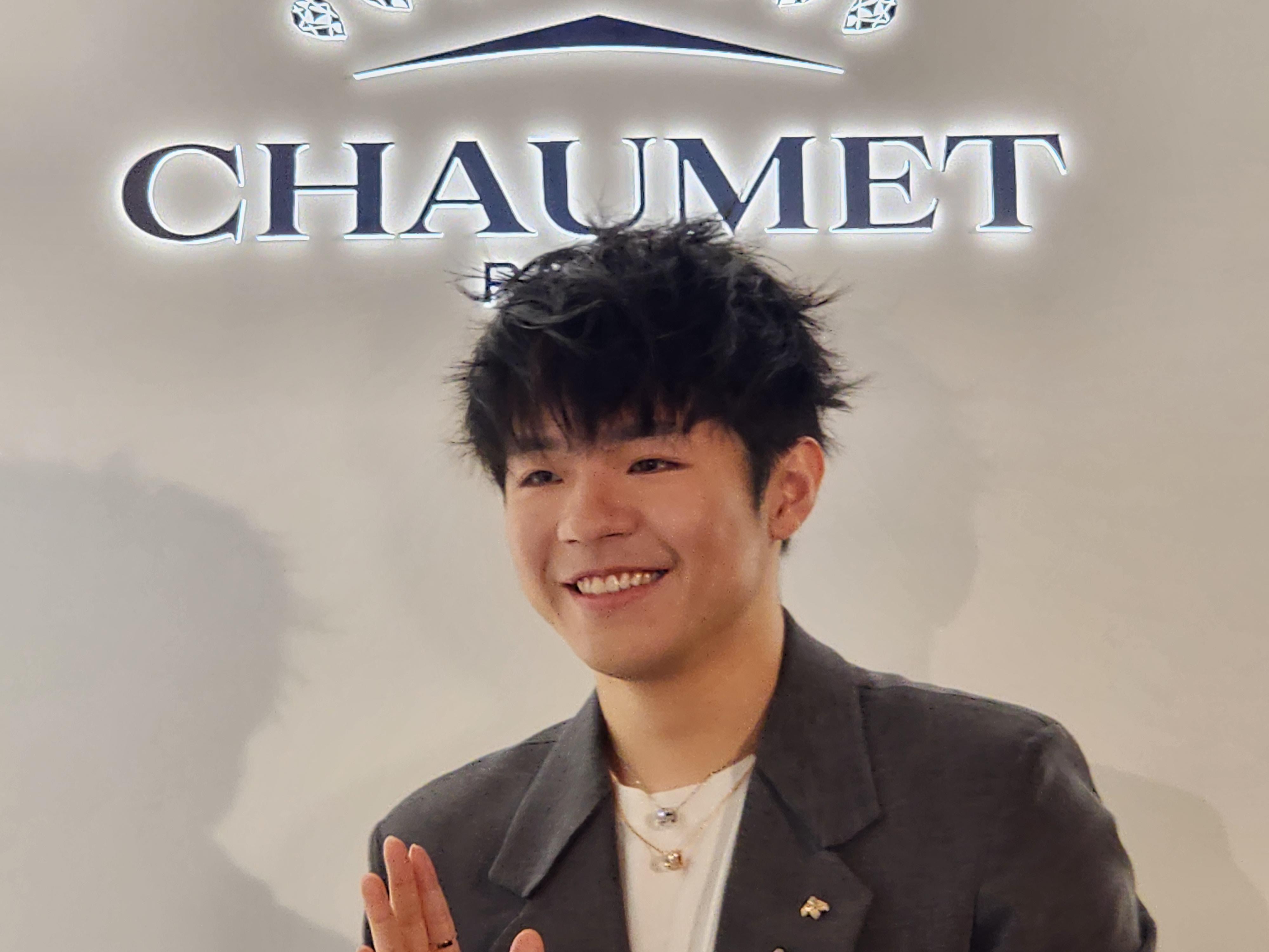 Ian出席珠寶品牌代表活動。