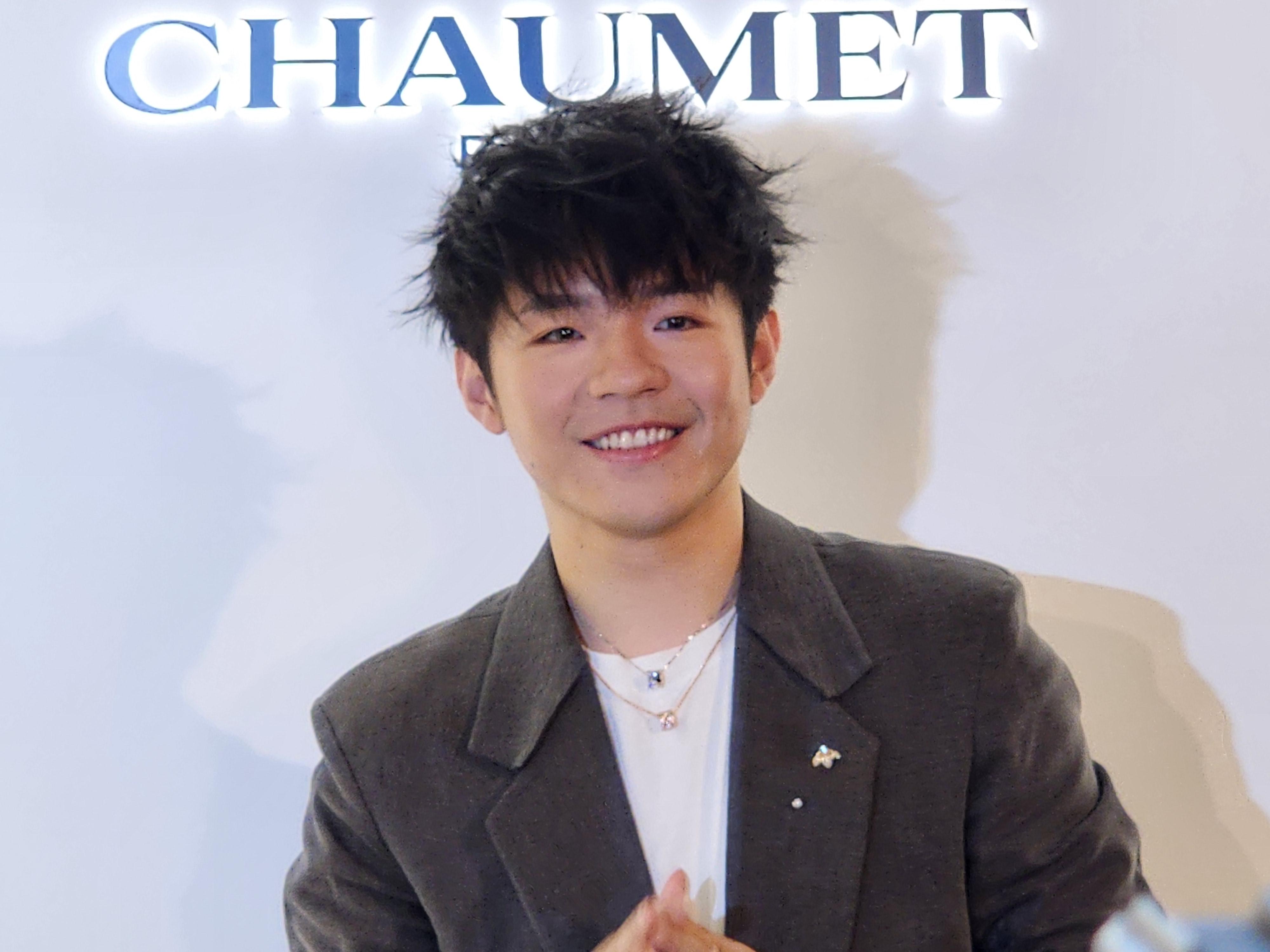 Ian出席珠寶品牌代表活動。