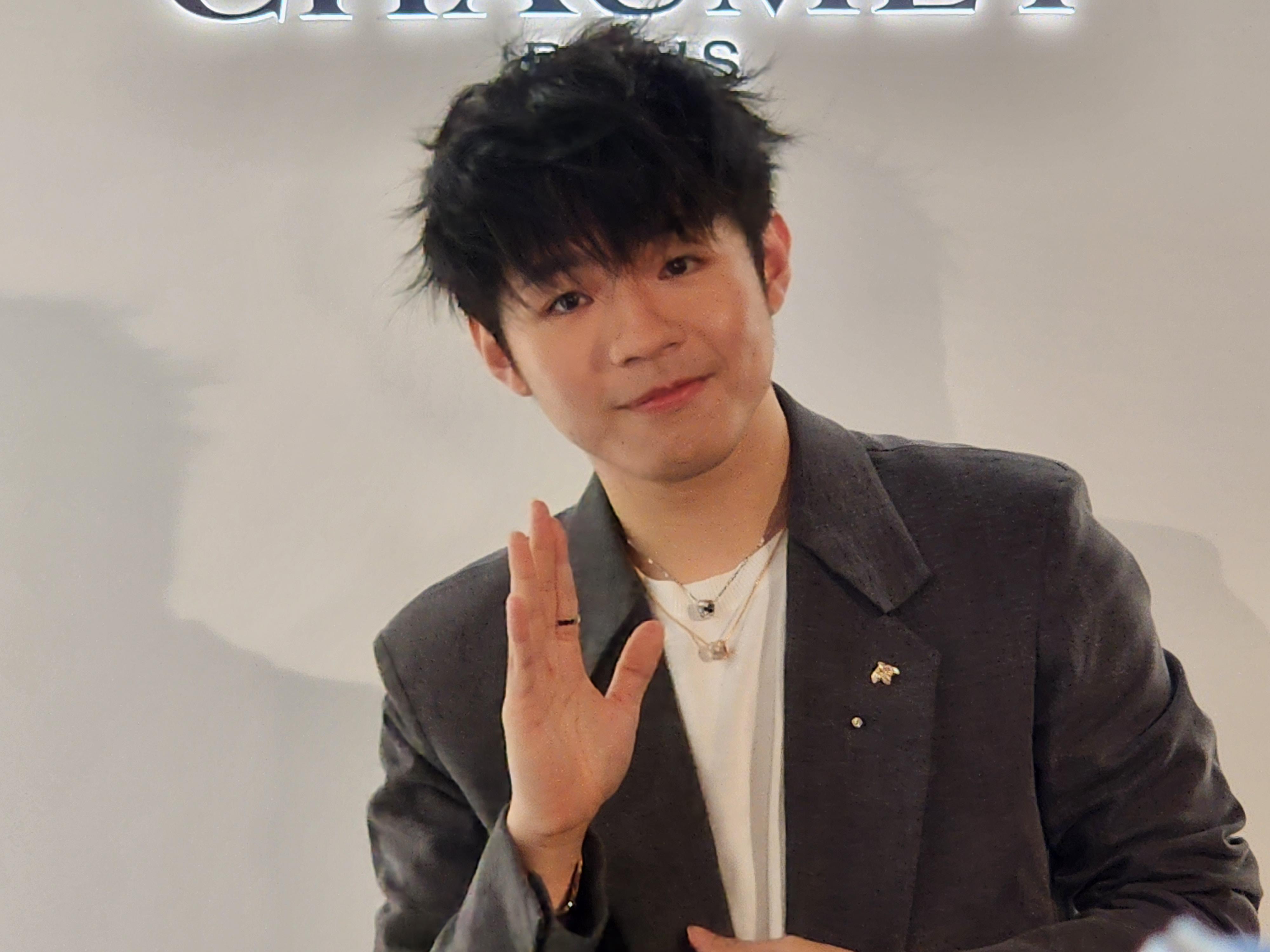 Ian出席珠寶品牌代表活動。