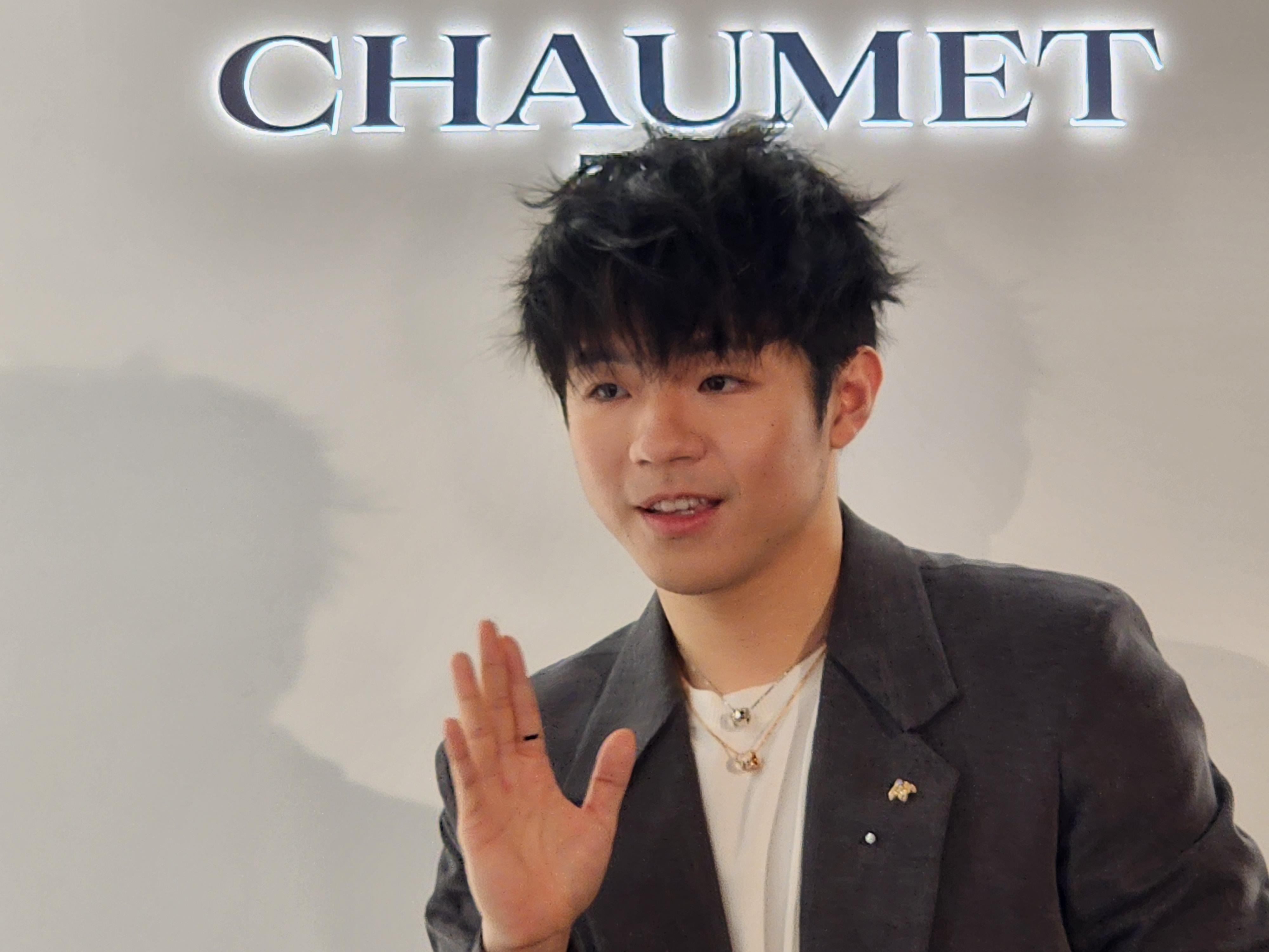 Ian出席珠寶品牌代表活動。