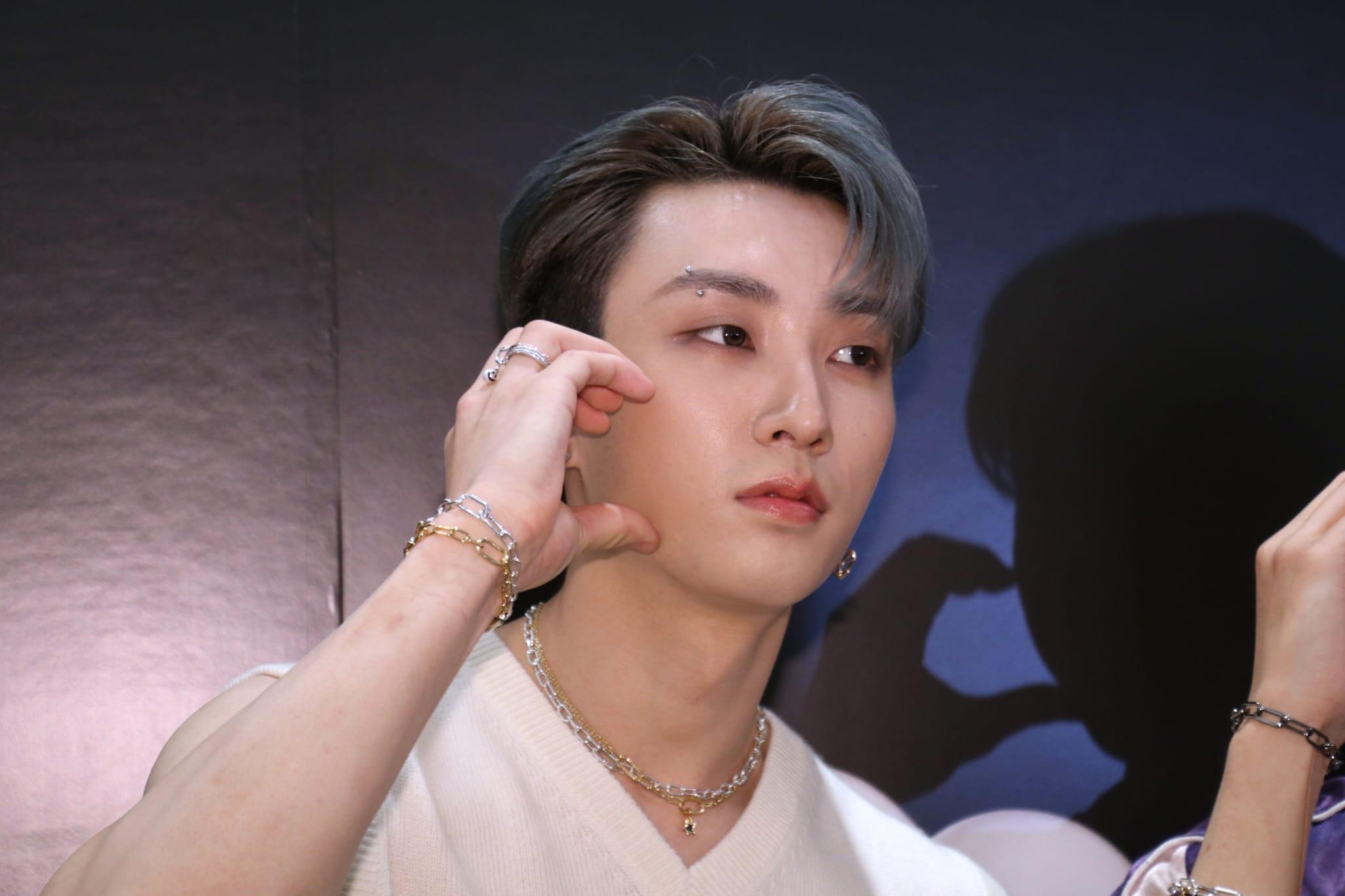 XODIAC韓國成員WAIN。 (林俊源攝)