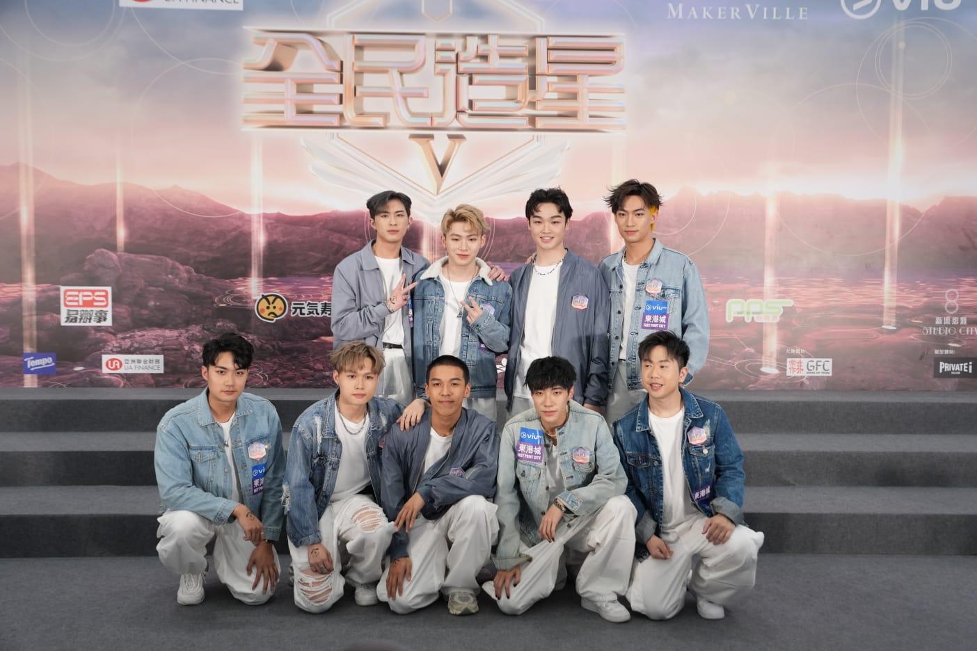 《全民造星V》參賽者今午現身將軍澳東港城。