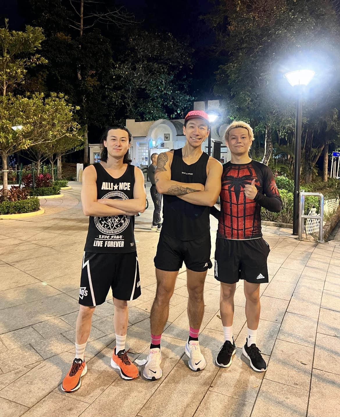 保錡透過跑步結識不同界別的朋友。