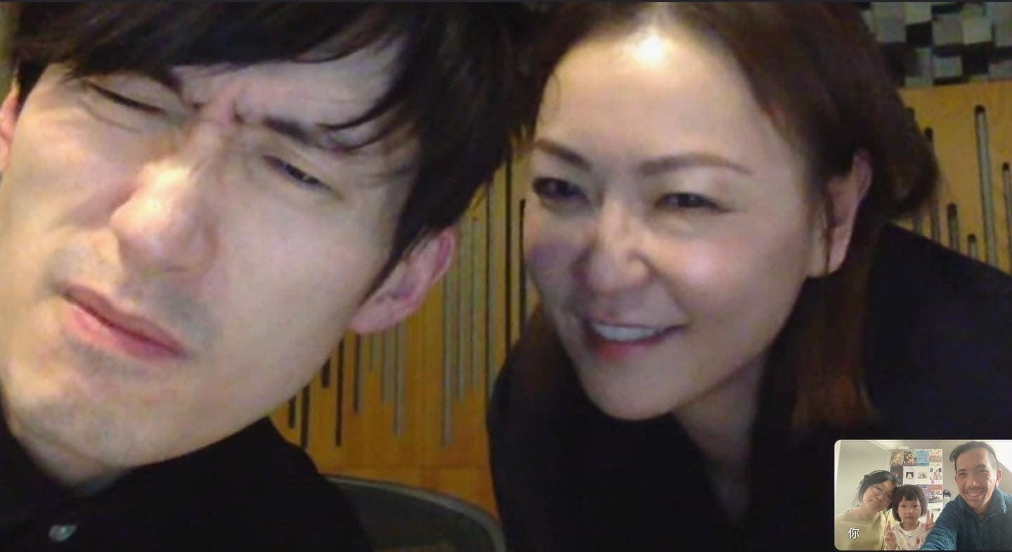 田蕊妮初次與林日曦合作,很欣常「腦細」對觀眾笑位的直覺。