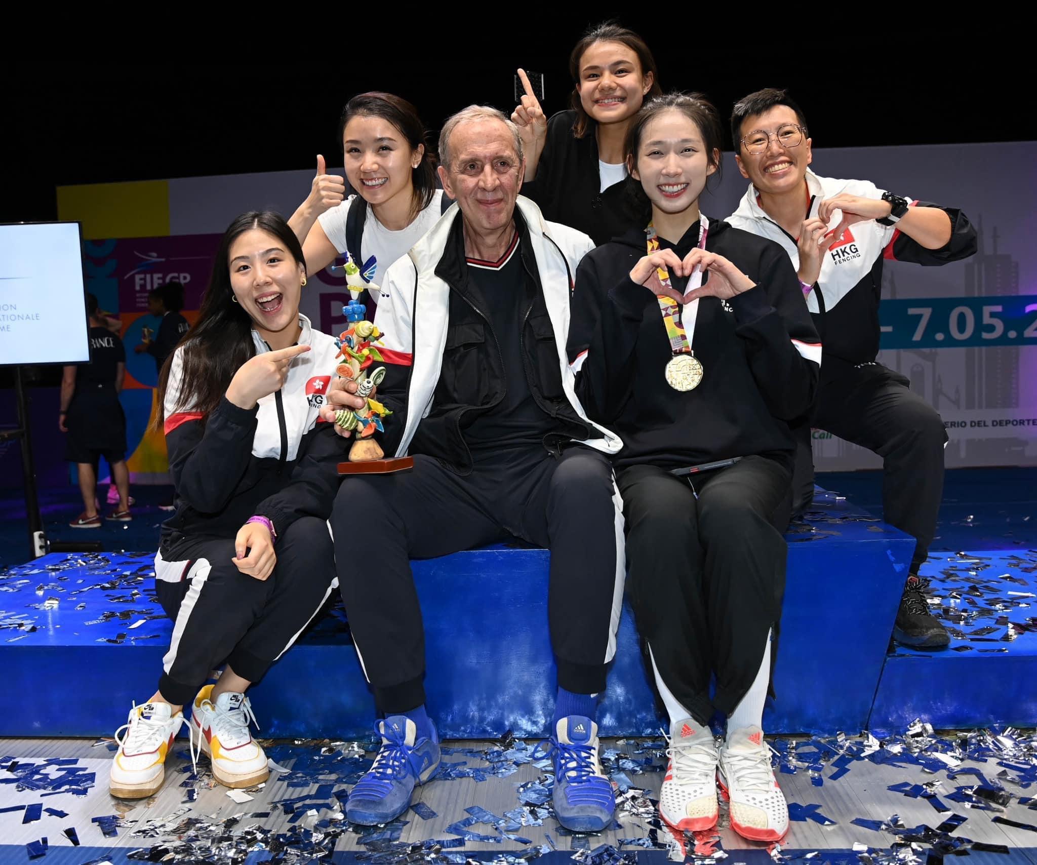 重劍大獎賽|江旻憓哥倫比亞站首奪金牌 (江旻憓Facebook圖片)