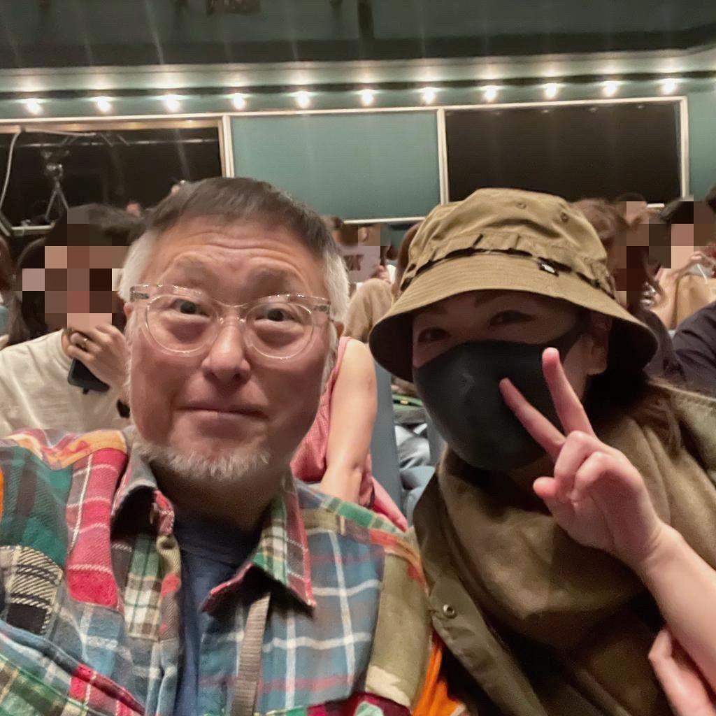 田蕊妮和谷德昭前晚做觀眾看《大離婚日——夫》