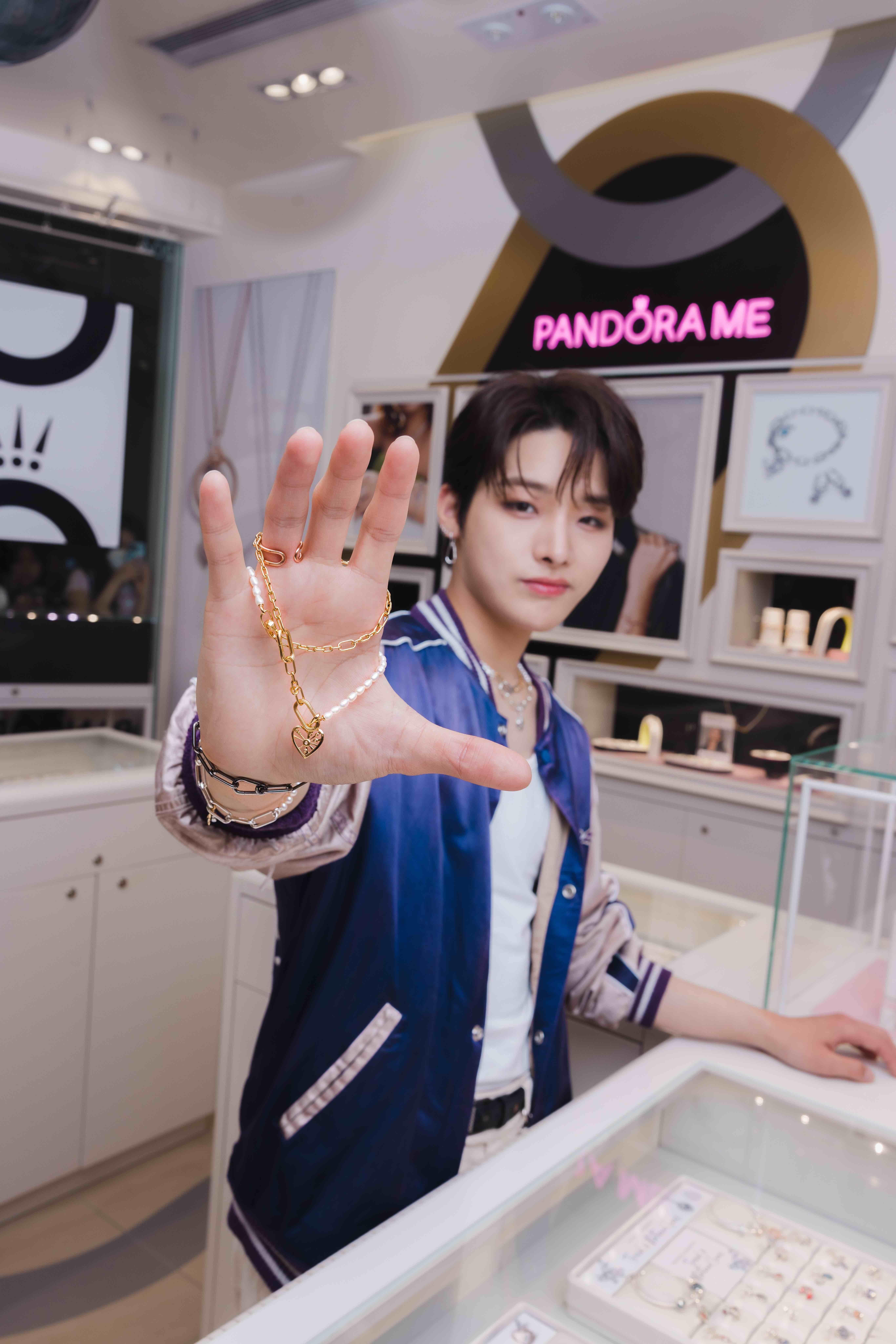 LEX大讚Pandora ME將珍珠元融入經典鏈圈飾品。