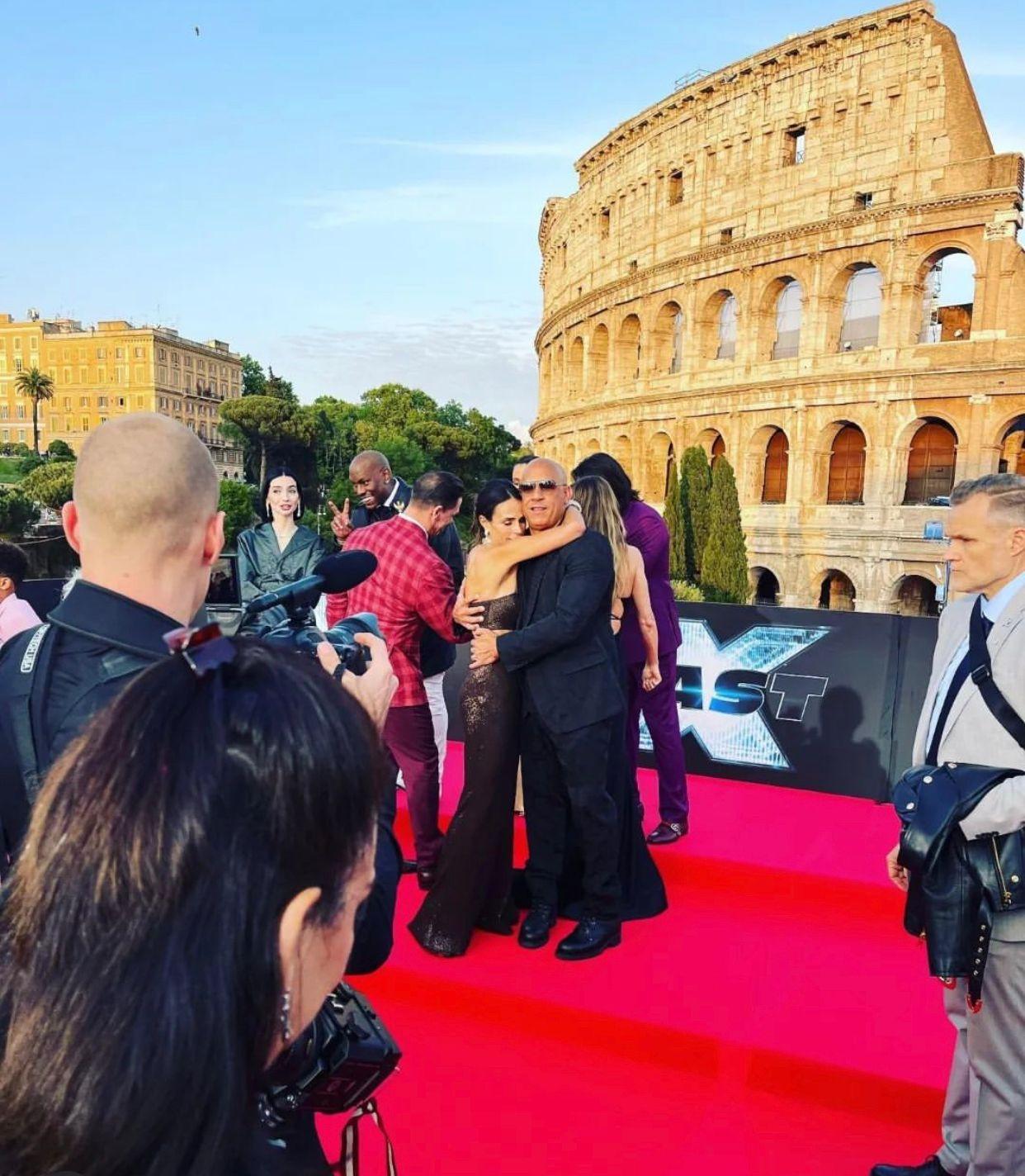 《狂野時速10》在羅馬舉辦首映禮。