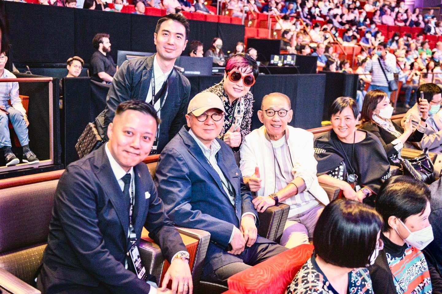 楊受成伉儷、陳淑芬