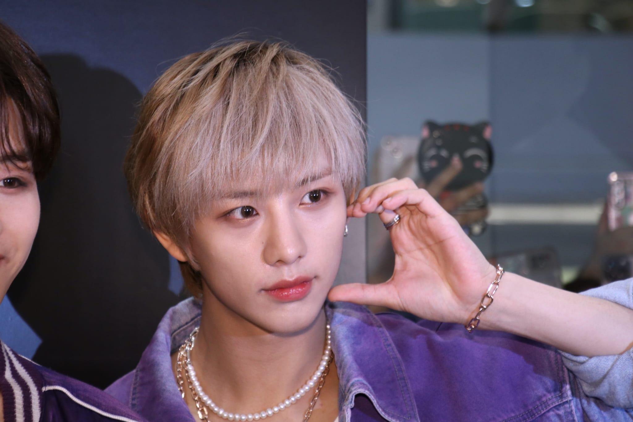 XODIAC香港成員SING吸引粉絲撐場。 (林俊源攝)