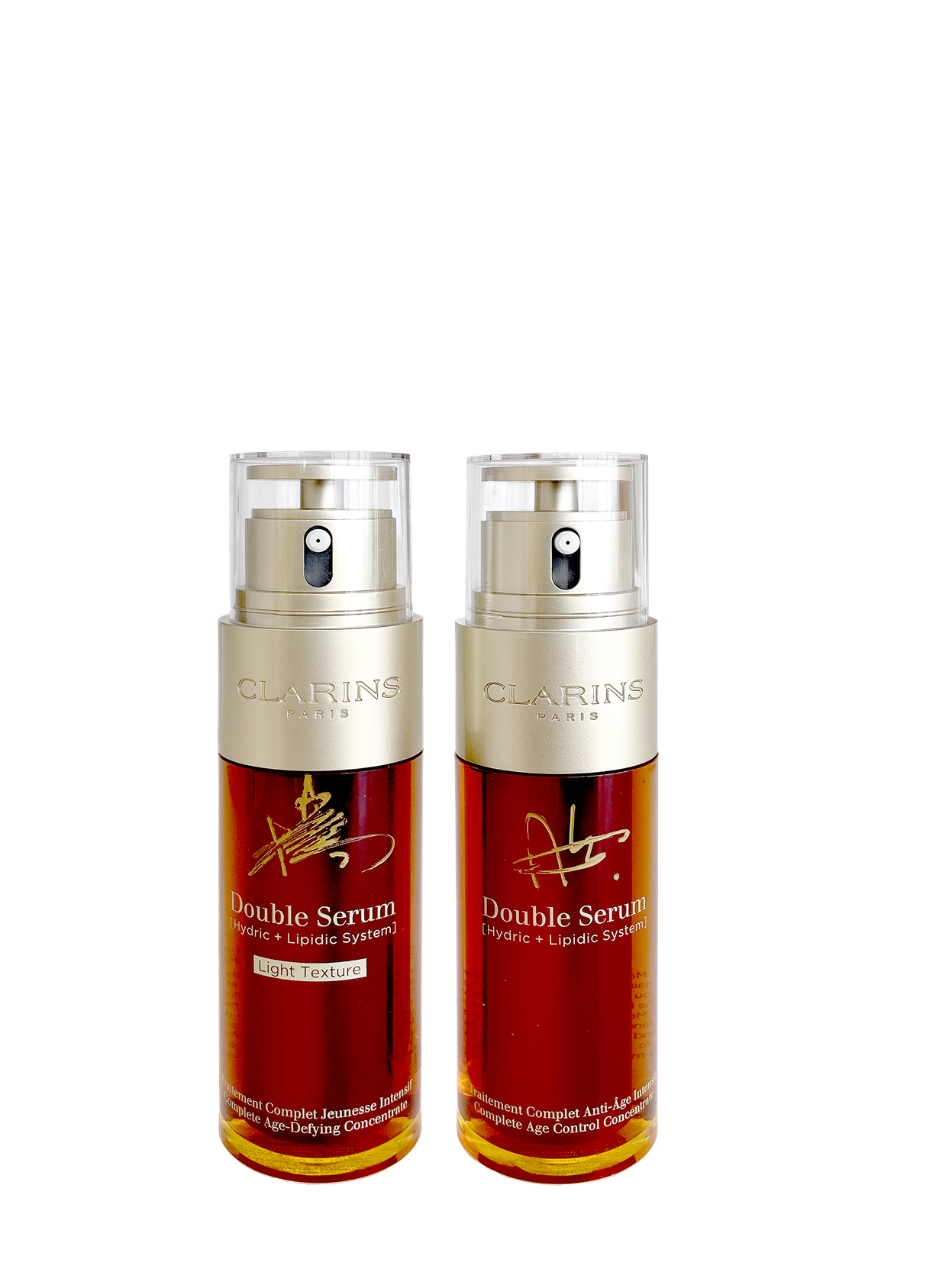 AK及Lokman 親筆簽名Double Serum 50ml及Double Serum Light 50ml
