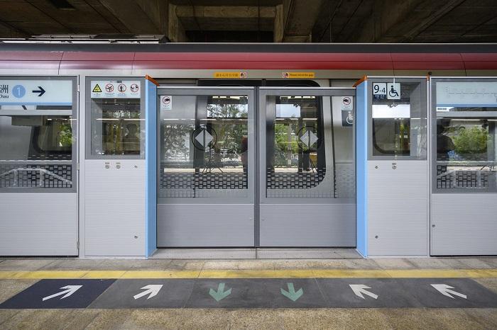 港鐵展開東鐵綫閘門工程。(港鐵提供圖片)