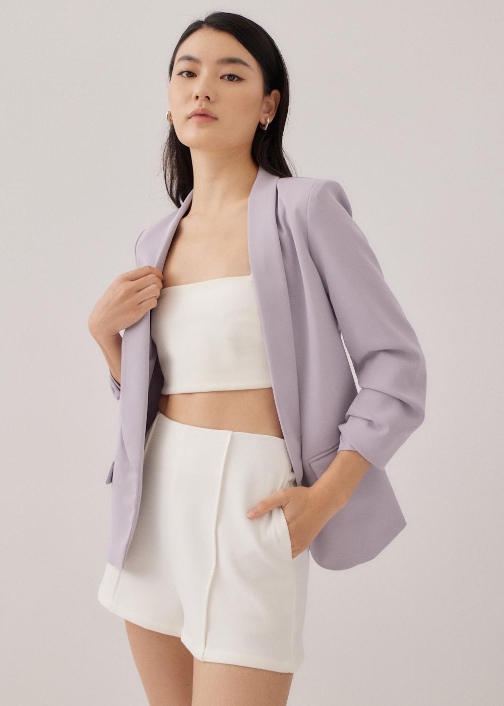 Auria Shawl Collar Blazer $389
